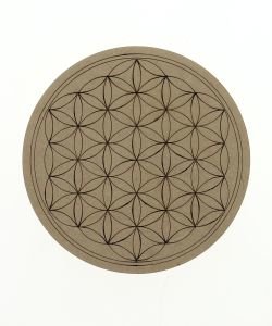 Fleur de Vie en bois 10cm